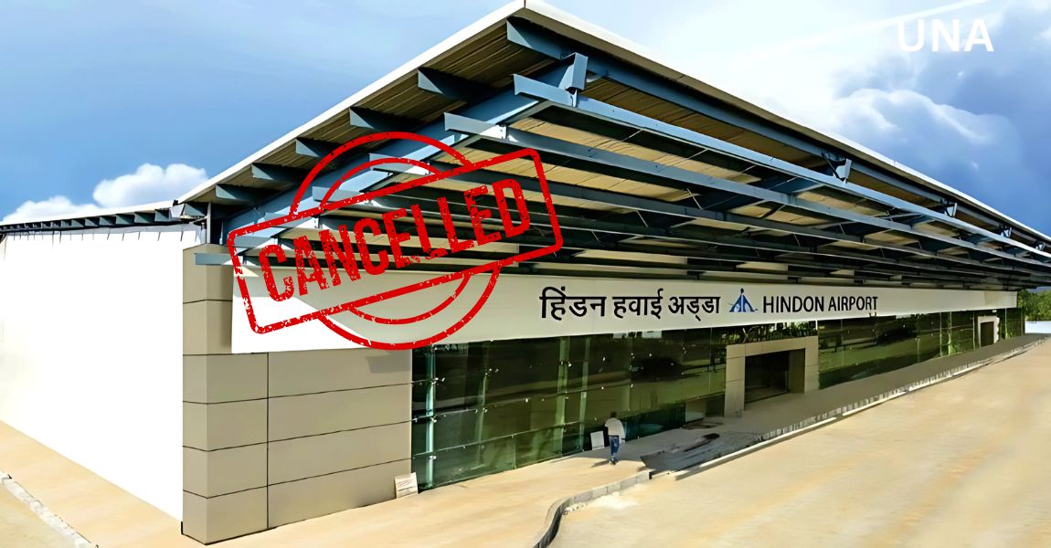 "ऑपरेशन सिंदूर के चलते हिंडन एयरपोर्ट से सभी उड़ानें रद्द, यात्रियों को भारी असुविधा"